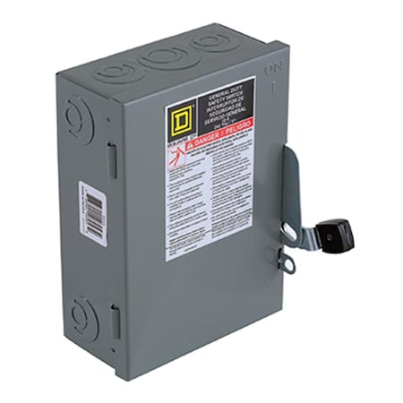 Square D Safety Switch, General Duty, 30A 244426